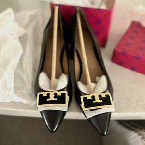 NWT Tory Burch Gigi Pointy Toe Perfect Black Pump 55MM Size 9